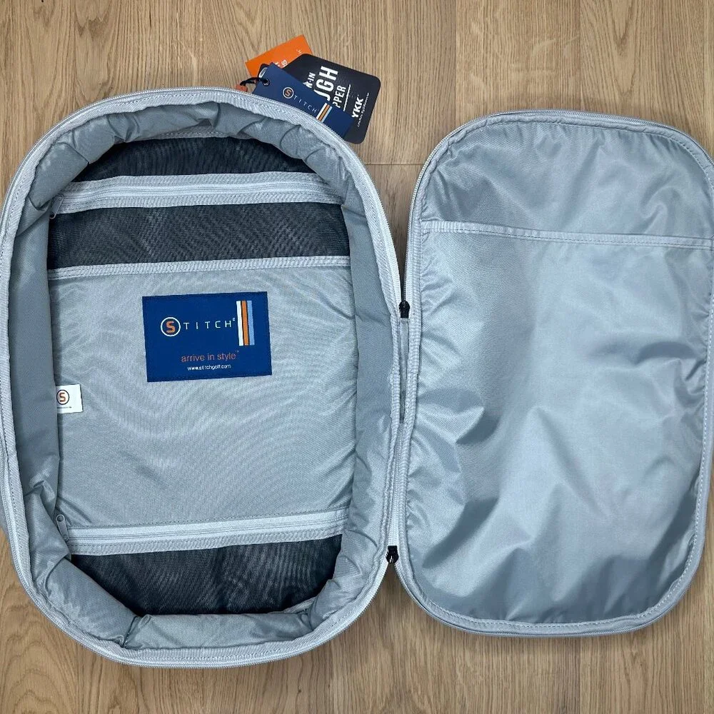 NWT Stitch Golf The Day Traveler Backpack LtGray